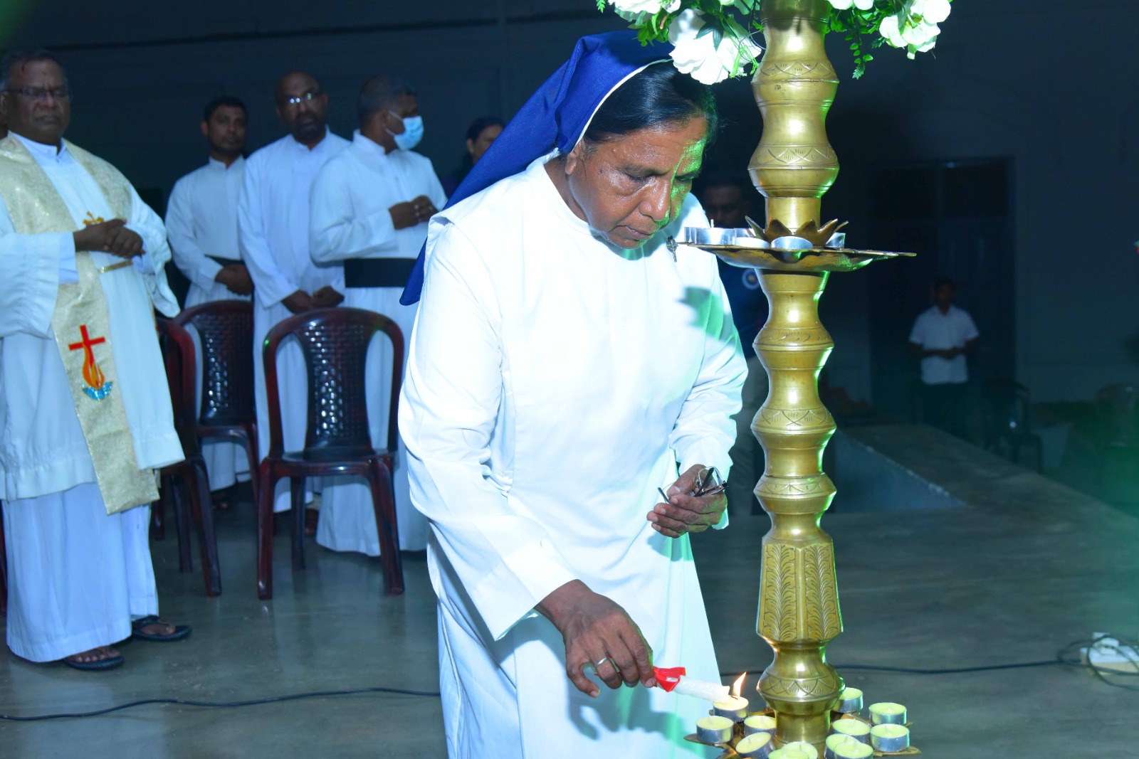 Vigil Service at St. Benedict's College Quadrangle