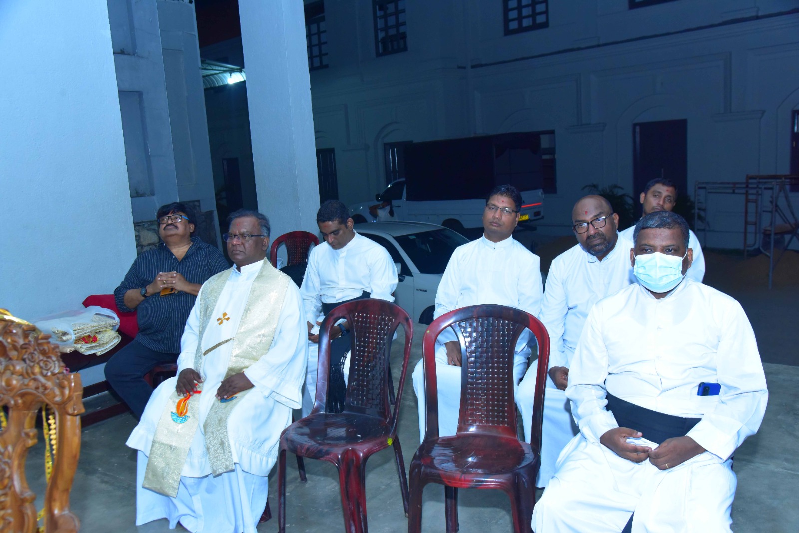 Vigil Service at St. Benedict's College Quadrangle