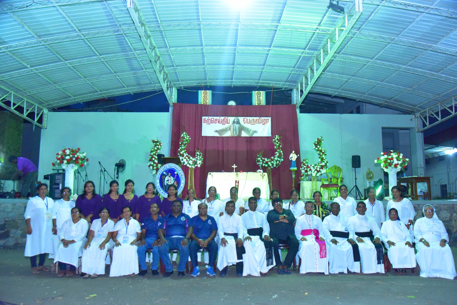 Vigil Service at St. Benedict's College Quadrangle