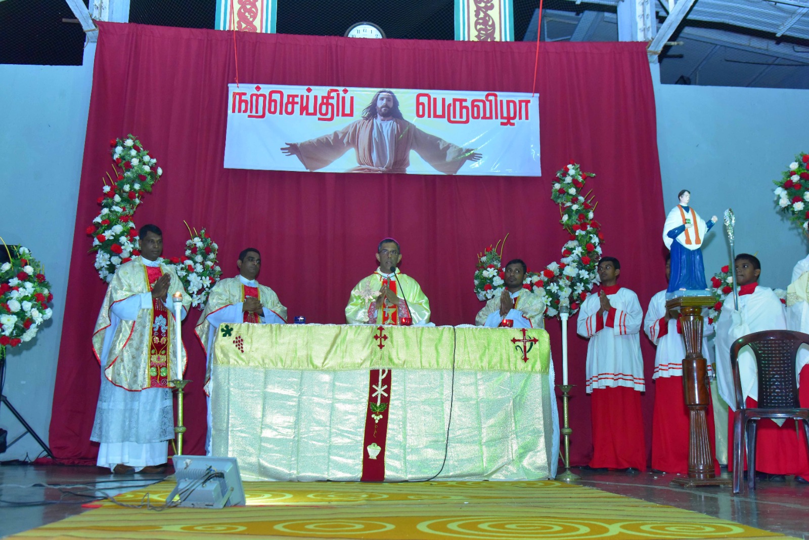 Vigil Service at St. Benedict's College Quadrangle