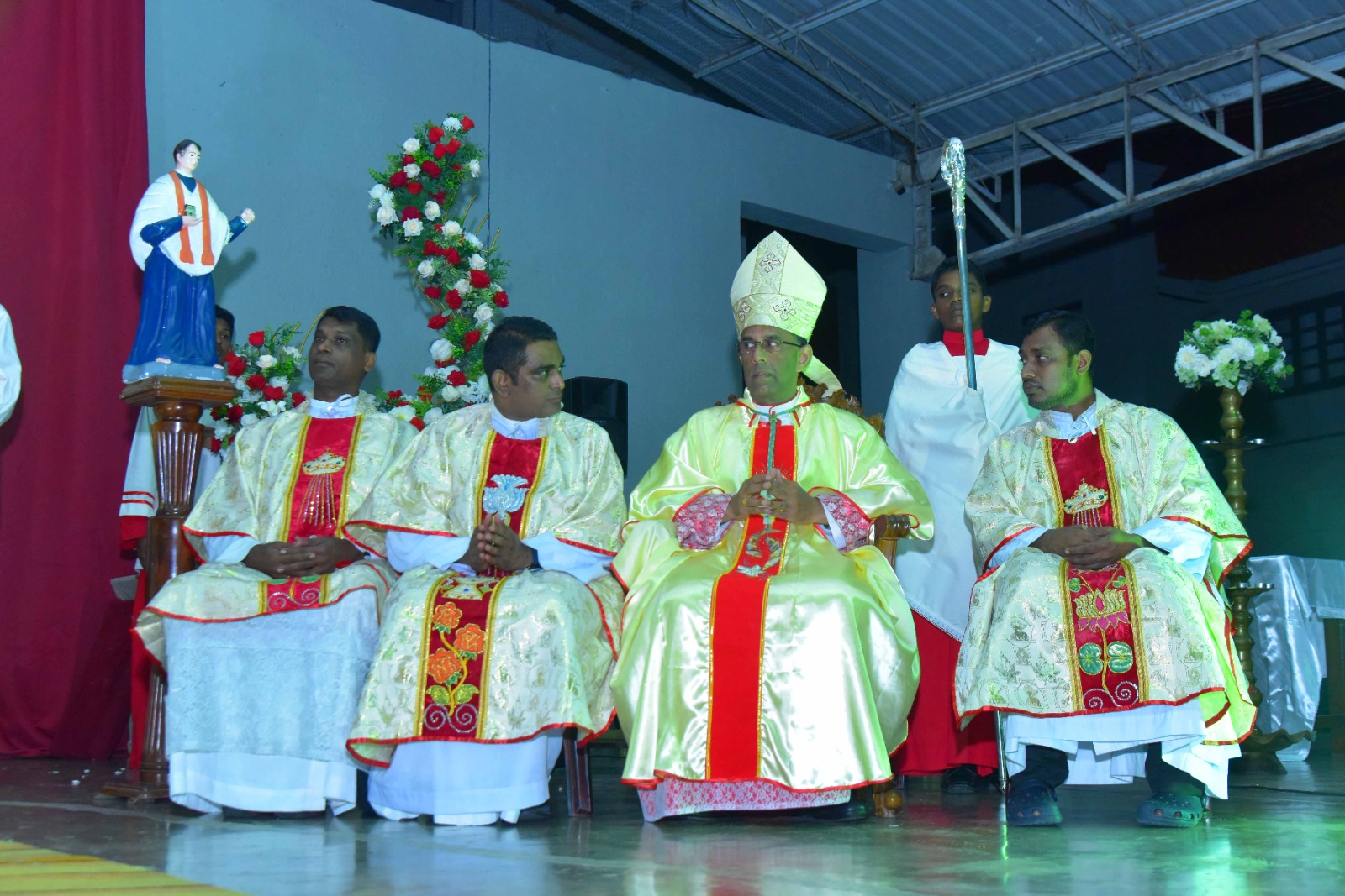 Vigil Service at St. Benedict's College Quadrangle