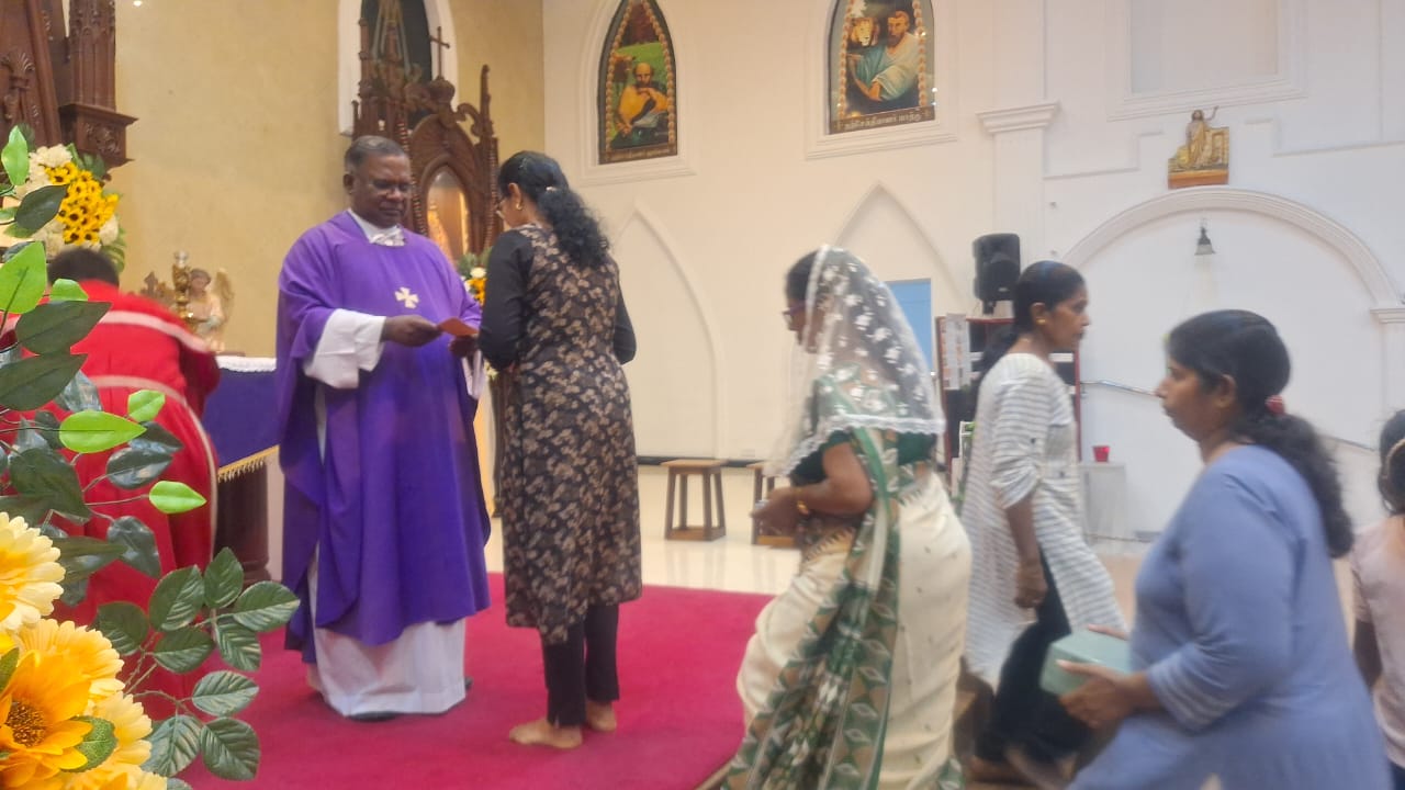 Requem Mass on 9/11/2024 @ Annai Velankanni Church