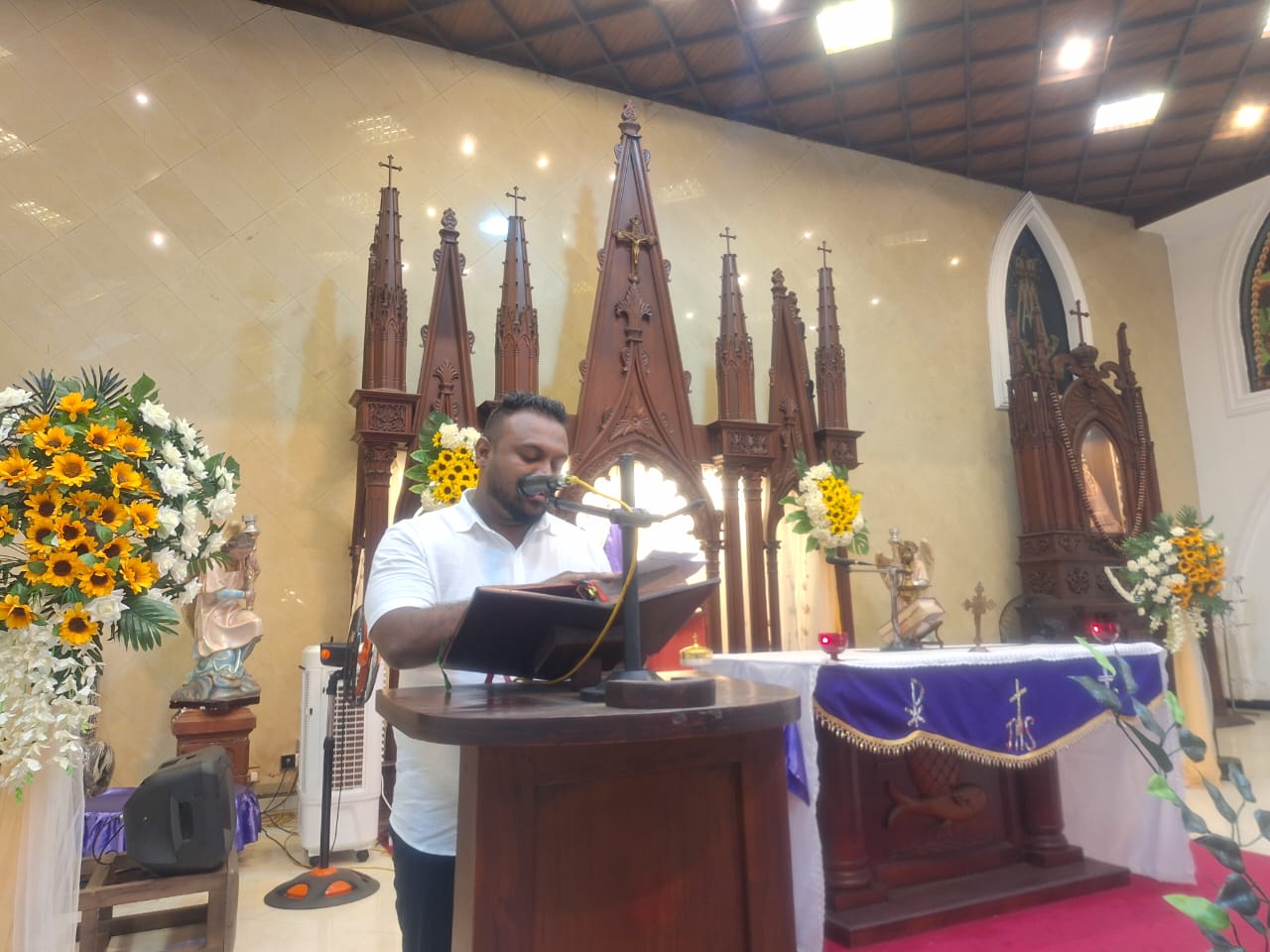 Requem Mass on 9/11/2024 @ Annai Velankanni Church
