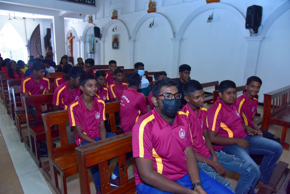 Retreat for Students at Annai Velankanni Church