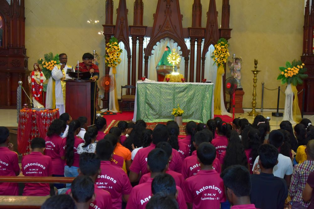 Retreat for Students at Annai Velankanni Church