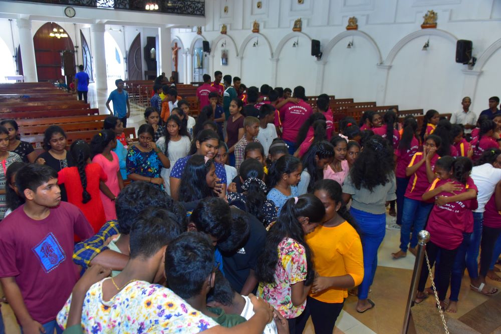 Retreat for Students at Annai Velankanni Church